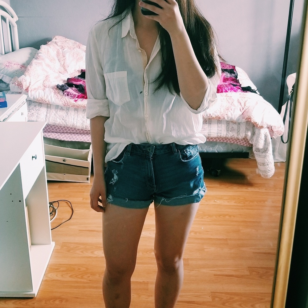 Boyfriend Button-Down Shirt